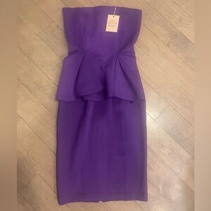 Torn by Ronny Kobo Purple Scuba
Dress Camille new with tag